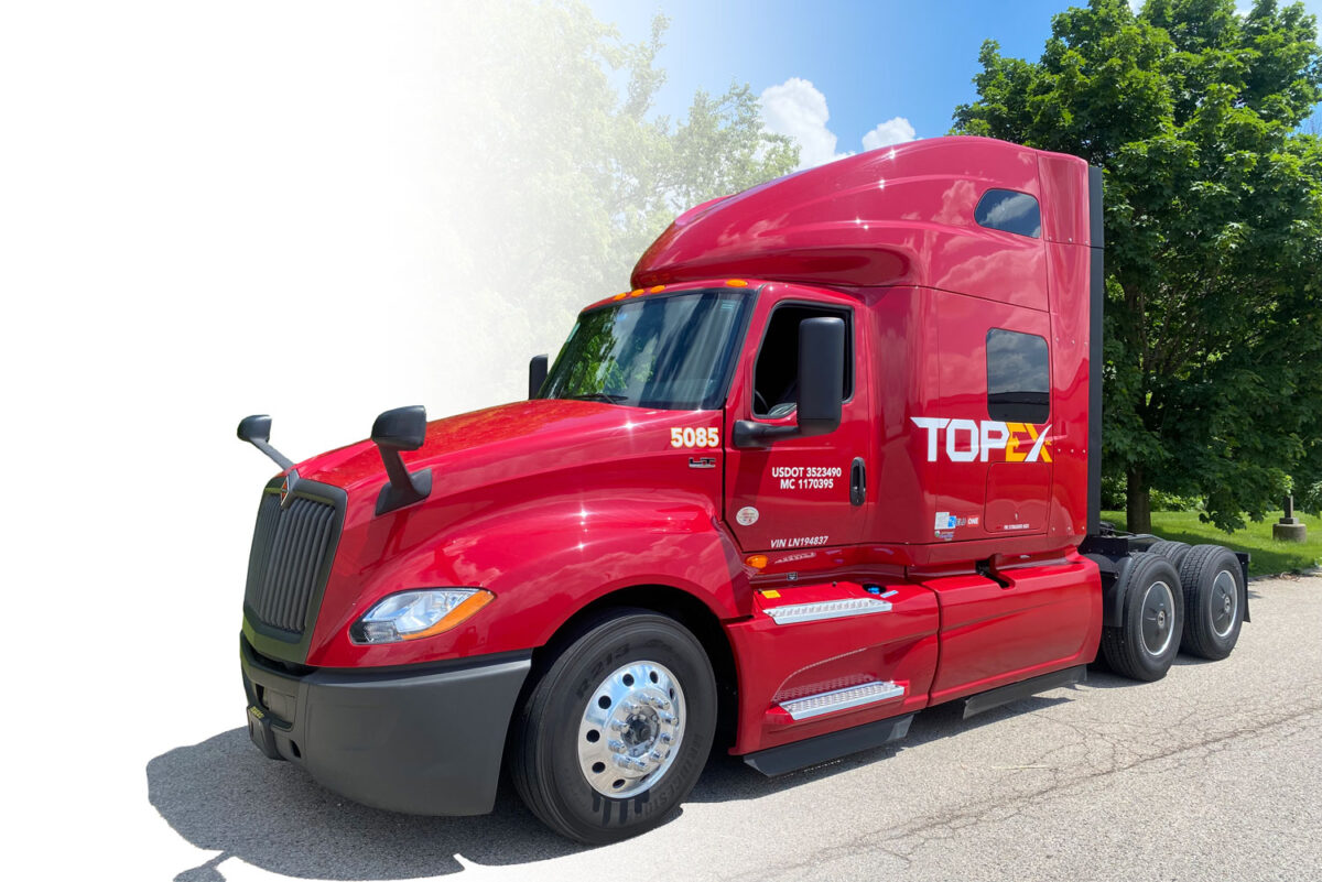 Topex truck red Topex truck red