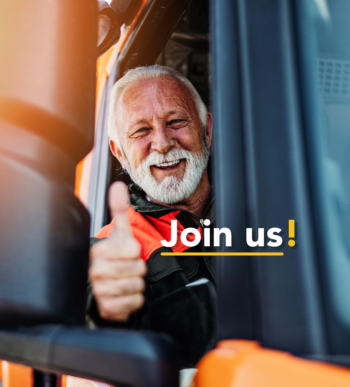 Join our team Drivers Join our team